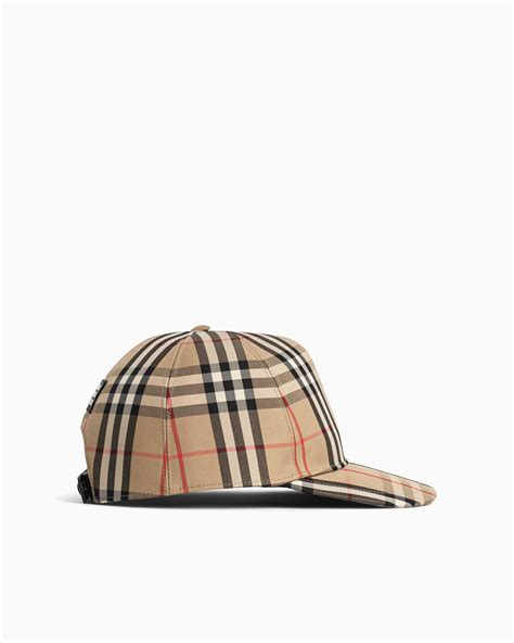 burberry trucker hat|burberry check technical hat.